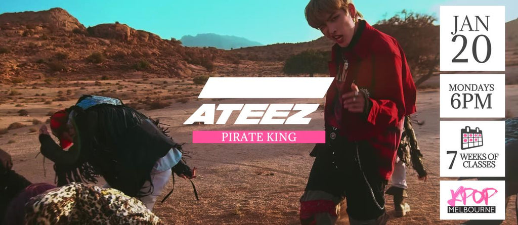 Pirate King by Ateez KPop Classes (Mondays 6pm) Term 1 2025 - 7 Weeks Enrolment