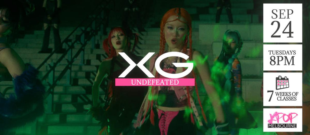 Undefeated by XG KPop Classes (Tuesdays 8pm) Term 24 2024 - 7 Weeks Enrolment